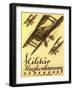 German Air Show Poster with Biplanes-null-Framed Art Print