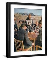 German Airmen Off Duty, France, 1943-null-Framed Giclee Print