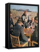 German Airmen Off Duty, France, 1943-null-Framed Stretched Canvas