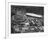 German Airship 'Graf Zeppelin' Flying over Wembley During the Fa Cup Final, London, 1930-null-Framed Giclee Print