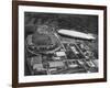 German Airship 'Graf Zeppelin' Flying over Wembley During the Fa Cup Final, London, 1930-null-Framed Giclee Print