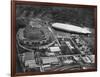 German Airship 'Graf Zeppelin' Flying over Wembley During the Fa Cup Final, London, 1930-null-Framed Giclee Print