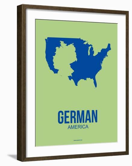 German America Poster 1-NaxArt-Framed Art Print