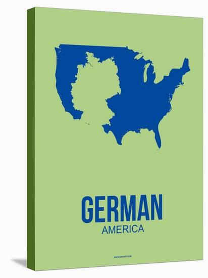 German America Poster 1-NaxArt-Stretched Canvas