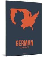 German America Poster 2-NaxArt-Mounted Art Print