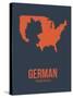 German America Poster 2-NaxArt-Stretched Canvas