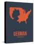 German America Poster 2-NaxArt-Stretched Canvas