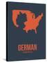 German America Poster 2-NaxArt-Stretched Canvas