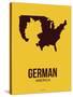 German America Poster 3-NaxArt-Stretched Canvas