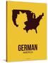 German America Poster 3-NaxArt-Stretched Canvas