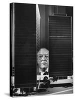 German Architect Mies Van Der Rohe and his Modern Apartment Buildings Designed for Lake Shore Drive-Frank Scherschel-Stretched Canvas