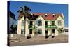 German Architecture in Swakopmund, Namibia-Grobler du Preez-Stretched Canvas