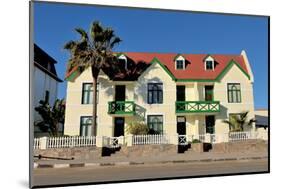 German Architecture in Swakopmund, Namibia-Grobler du Preez-Mounted Photographic Print