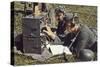 German Army with Field Radio in Operation-Unsere Wehrmacht-Stretched Canvas