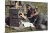 German Army with Field Radio in Operation-Unsere Wehrmacht-Mounted Premium Giclee Print