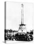 German Artillery Driving Through the Place De La Concorde, Paris, 1940-null-Stretched Canvas