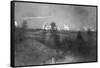 German Artillery, the Champagne Front, France, World War I, 1915-null-Framed Stretched Canvas