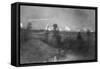 German Artillery, the Champagne Front, France, World War I, 1915-null-Framed Stretched Canvas