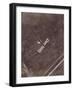 German Aviatik Plane Photographed in Mid-Air by a Belgian Reconnaisance Aircraft Over Holland-null-Framed Photographic Print