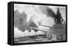 German Battle Cruiser-null-Framed Stretched Canvas
