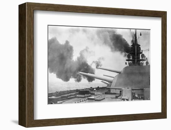 German Battle Cruiser-null-Framed Photographic Print