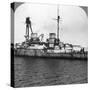 German Battlecruiser Derfflinger, World War I, 1918-null-Stretched Canvas