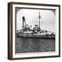 German Battlecruiser Derfflinger, World War I, 1918-null-Framed Photographic Print