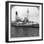 German Battlecruiser Derfflinger, World War I, 1918-null-Framed Photographic Print