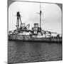 German Battlecruiser Derfflinger, World War I, 1918-null-Mounted Photographic Print