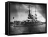 German Battleship Sms Hannover-null-Framed Stretched Canvas