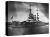 German Battleship Sms Hannover-null-Stretched Canvas