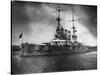 German Battleship Sms Hannover-null-Stretched Canvas