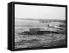 German Bomb Scene-null-Framed Stretched Canvas