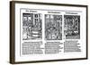 German Book Manufacture in the 16th Century-Jost Amman-Framed Giclee Print