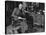 German-Born Us Writer Thomas Mann Sitting at His Desk-Carl Mydans-Stretched Canvas