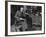 German-Born Us Writer Thomas Mann Sitting at His Desk-Carl Mydans-Framed Photographic Print