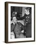 German-Born Us Writer Thomas Mann Talking with His Wife in their Home-Carl Mydans-Framed Photographic Print