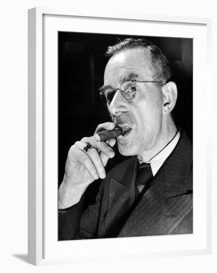 German-Born Us Writer Thomas Mann-Carl Mydans-Framed Photographic Print