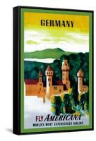 German Castle-null-Framed Stretched Canvas