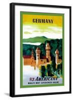 German Castle-null-Framed Art Print