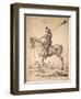 German Cavalryman of the 15th Century, 1785-Albrecht Dürer-Framed Giclee Print