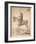 German Cavalryman of the 15th Century, 1785-Albrecht Dürer-Framed Giclee Print