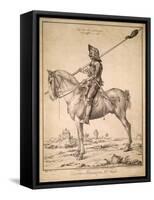 German Cavalryman of the 15th Century, 1785-Albrecht Dürer-Framed Stretched Canvas