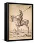 German Cavalryman of the 15th Century, 1785-Albrecht Dürer-Framed Stretched Canvas