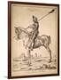 German Cavalryman of the 15th Century, 1785-Albrecht Dürer-Framed Giclee Print