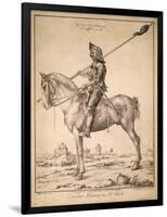 German Cavalryman of the 15th Century, 1785-Albrecht Dürer-Framed Giclee Print