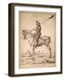 German Cavalryman of the 15th Century, 1785-Albrecht Dürer-Framed Giclee Print