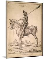 German Cavalryman of the 15th Century, 1785-Albrecht Dürer-Mounted Giclee Print