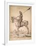 German Cavalryman of the 15th Century, 1785-Albrecht Dürer-Framed Giclee Print