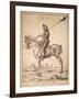 German Cavalryman of the 15th Century, 1785-Albrecht Dürer-Framed Giclee Print